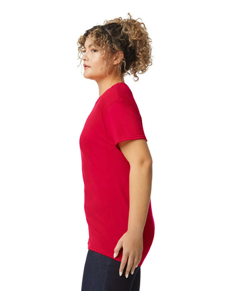 Gildan 8000 DryBlend Cotton Poly Fabric - Red, Moisture Wicking, Classic Fit (1 Piece)