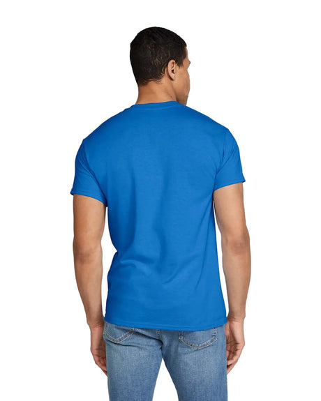 Gildan 8000 DryBlend Cotton Poly Shirt - Royal, Moisture Wicking, Classic Fit (1 Shirt)
