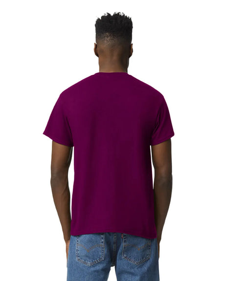 Gildan 8000 DryBlend Cotton Poly Shirt Fabric - Maroon, Moisture-Wicking, Classic Fit (1 Shirt)