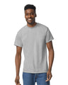 Gildan 8000 DryBlend Cotton Poly Fabric - Sport Grey, Moisture-Wicking, Classic Fit (1 Shirt)