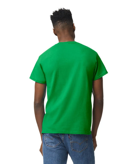 Gildan 8000 DryBlend Cotton Poly Shirt - Irish Green, Moisture-Wicking, Classic Fit (1 Unit)