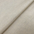 Blue Cream Stripe Cotton Fabric - 100 Percent Cotton, Blue/Cream Stripes, 58/60" Width