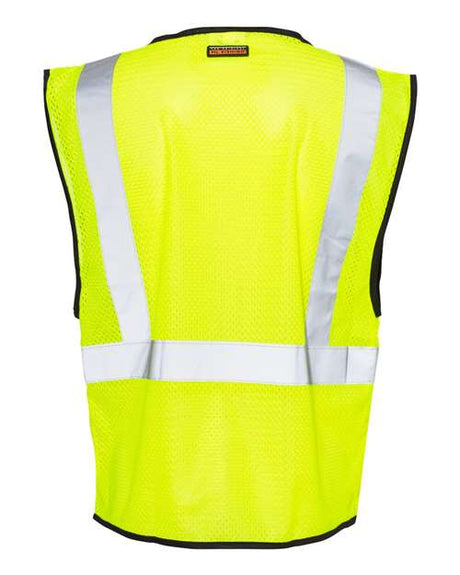 Zippered Mesh Economy Class 2 Vest