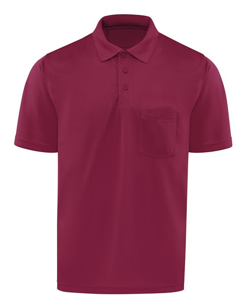 Red Kap Men's Performance Knit Pocket Polo