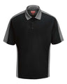Red Kap Men's Performance Knit Two-Tone Polo
