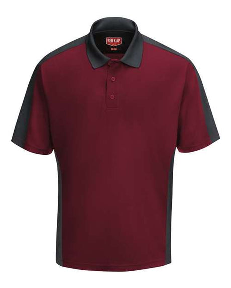 Red Kap Men's Performance Knit Two-Tone Polo