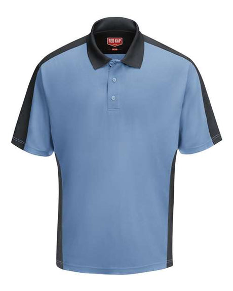 Red Kap Men's Performance Knit Two-Tone Polo