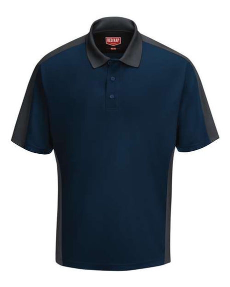 Red Kap Men's Performance Knit Two-Tone Polo