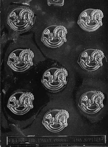 Rocking Horse Bite Size Chocolate Mold - LPB009