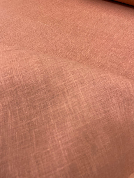 Pure Linen Fabric Clay