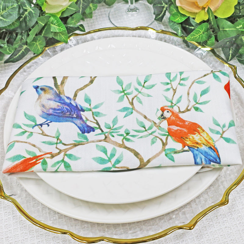 Faux Linen Dinner Napkin Sample
