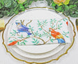 Faux Linen Dinner Napkin Sample