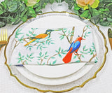 Faux Linen Dinner Napkin Sample