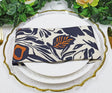 Cloth Dinner Napkins Faux Linen 20x20 Burnt Sienna