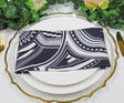 Sample Faux Linen Dinner Napkin 20x20 Fractal