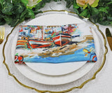 Faux Linen Dinner Napkin Sample 20x20 Tuscany