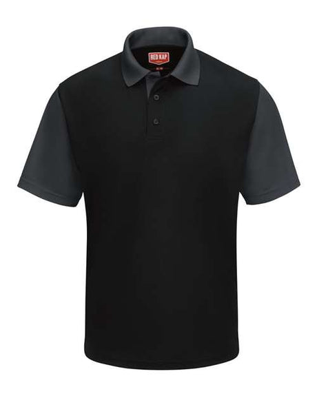 Red Kap Men's Performance Knit Color-Block Polo