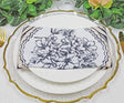 Faux Linen Dinner Napkin Sample