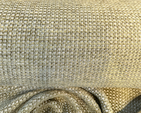 Monterey Basketweave Heavy Chenille Rayon Cotton Fabric - Lime Basketweave, 51" Width (1 Yard)