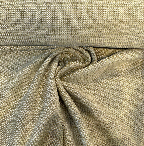 Monterey Basketweave Heavy Chenille Rayon Cotton Fabric - Lime Basketweave, 51" Width (1 Yard)