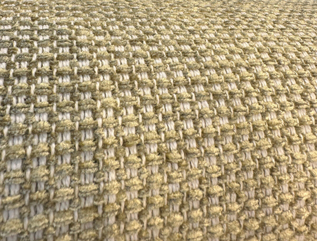 Monterey Basketweave Heavy Chenille Rayon Cotton Fabric - Lime Basketweave, 51" Width (1 Yard)