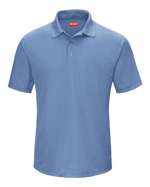 Red Kap Men's Performance Knit Gripper-Front Polo