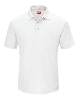 Red Kap Men's Performance Knit Gripper-Front Polo