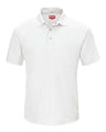 Red Kap Men's Performance Knit Gripper-Front Polo