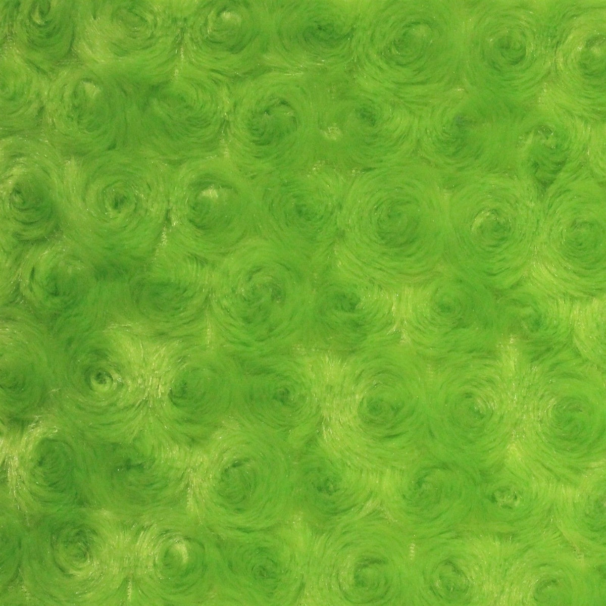 Swirl Rosebud Faux Fur Fabric - 100 Percent Polyester Faux Fur Fabric, Rose Pattern, 60" Width, 11 MM Pile Length (1 Yard)