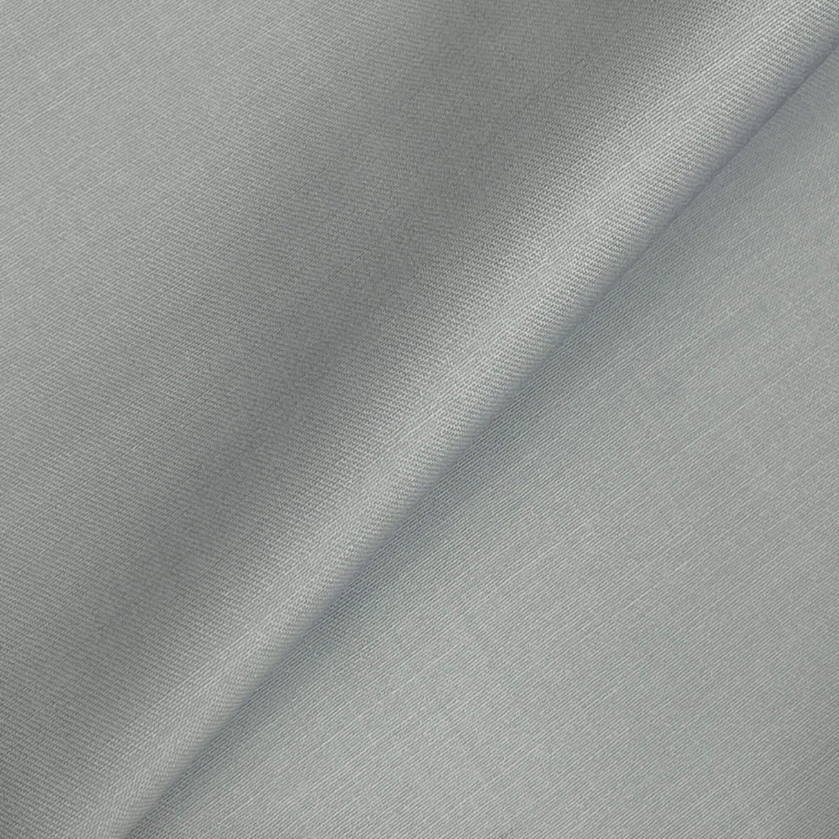 Silver Grey Gabardine Wool Fabric - Silver Grey, Gabardine, 58/60" Width