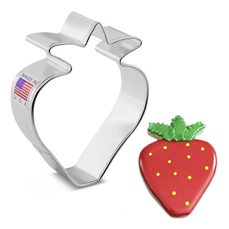 Cookie Cutter Strawberry 3-1/2" - 8068A