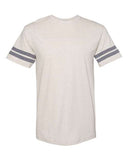 Camiseta de fútbol para hombre de punto fino de cuello redondo y manga corta