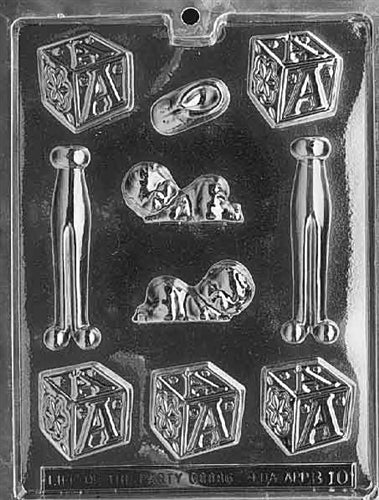 Assorted Baby Pieces Chocolate Mold - LPB010