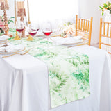 Faux Linen Table Runner 13x108 Verdure