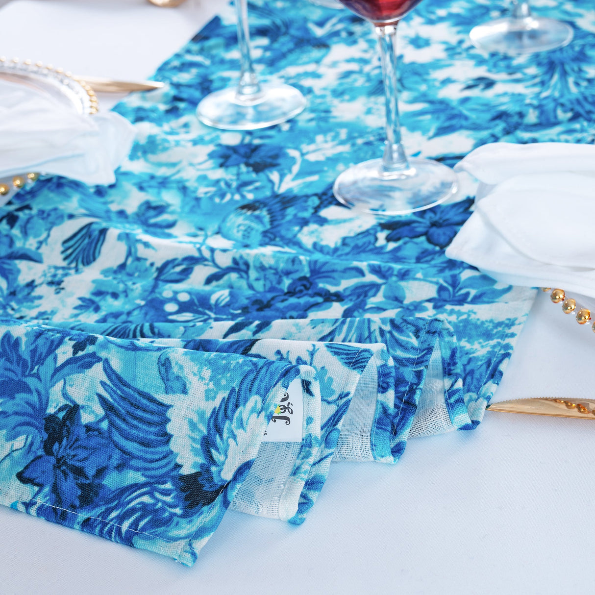 Faux Linen Table Runner 13x108 Jacarina