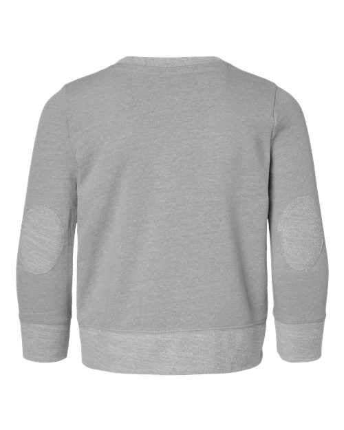 Youth Harborside Mélange French Terry Long Sleeve with Elbow Patches