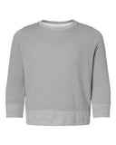 Sudadera juvenil Harborside Melange de felpa francesa con mangas largas y cuello redondo