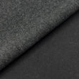 Black & Charcoal Doubleface Wool/Cashmere Fabric - Black/Charcoal, 58/60" Width