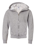 JERZEES® NuBlend Youth Full-Zip Hooded Sweatshirt