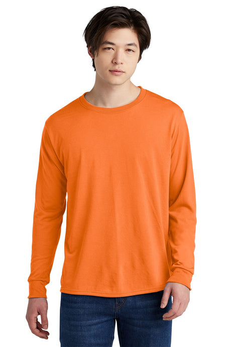JERZEES® Dri-Power Classic Fit Crewneck Long Sleeve T-Shirt