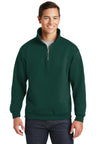 JERZEES® NuBlend 1/4-Zip Cadet Collar Sweatshirt