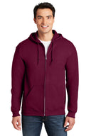 Sudadera con capucha y cremallera completa Gildan Heavy Blend | Sudadera de forro polar