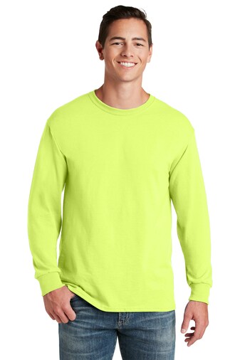 JERZEES® Dri-Power Long Sleeve Crewneck 50/50 T-Shirt