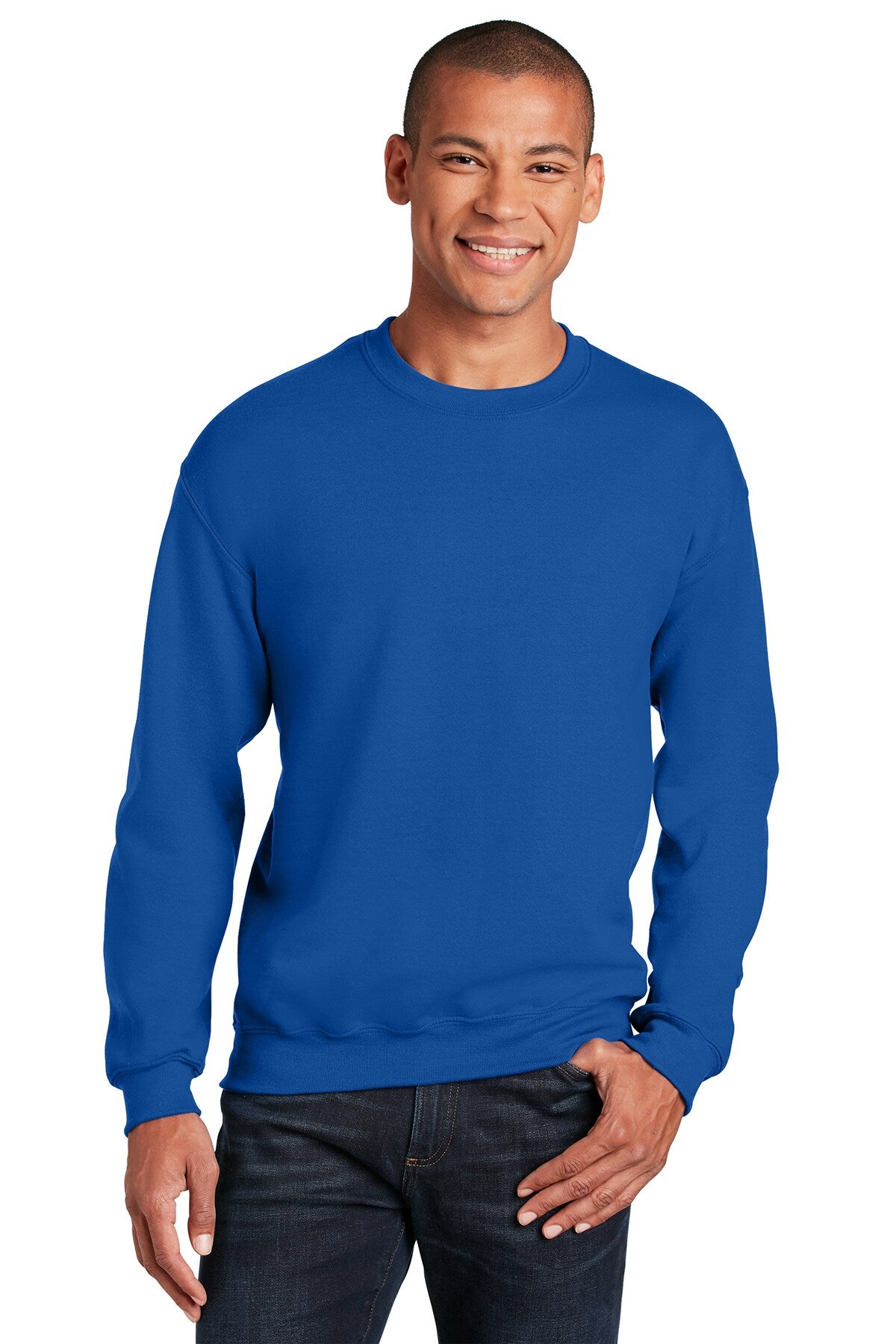 Gildan® Heavy Blend Crewneck Long Sleeve Sweatshirt