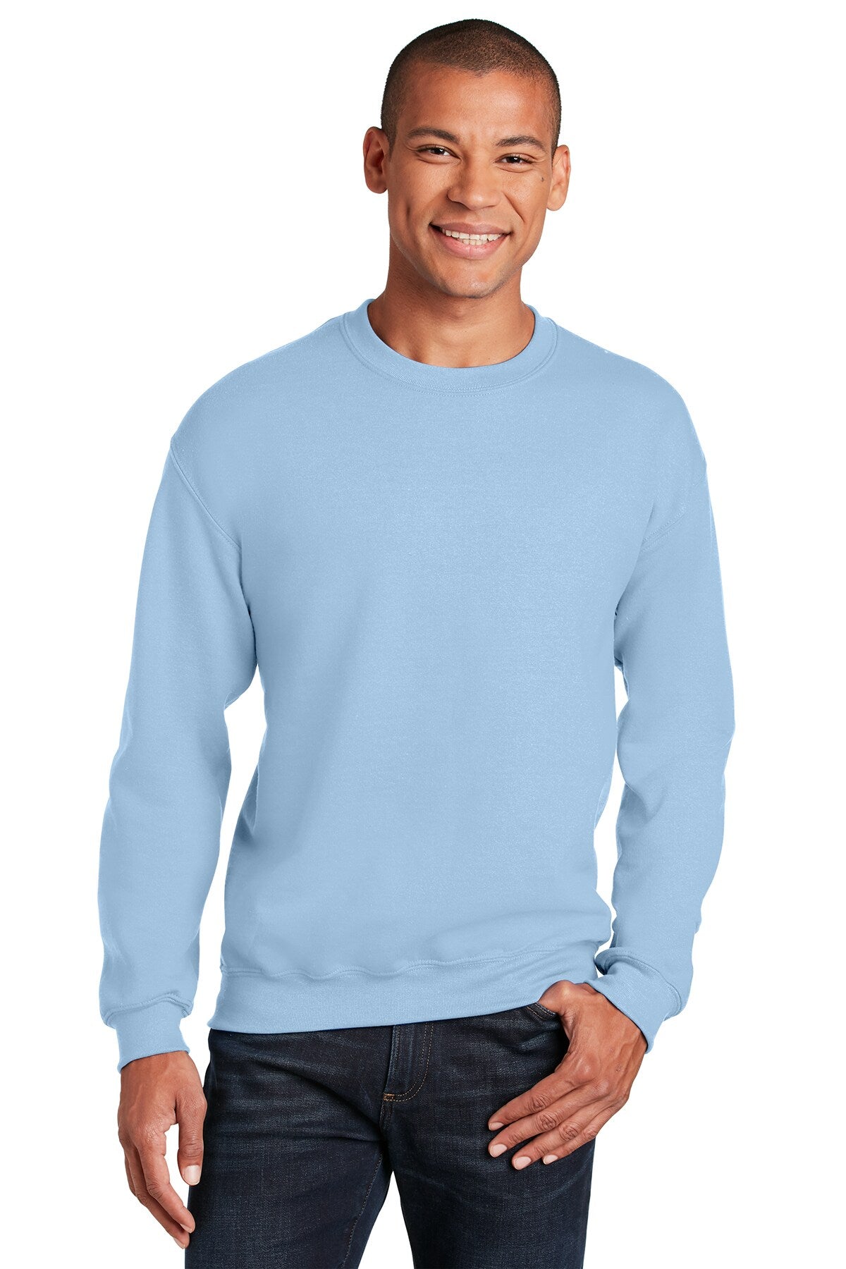 Gildan® Heavy Blend Crewneck Long Sleeve Sweatshirt