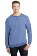 JERZEES® Snow Heather French Terry Raglan Crew