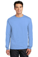Camiseta de manga larga con cuello redondo Gildan DryBlend | Camiseta que absorbe la humedad