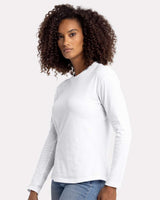 Next Level® Women's Cotton Relaxed Crewneck Long Sleeve T-Shirt
