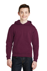 JERZEES® NuBlend Youth Hooded Long Sleeve Sweatshirt