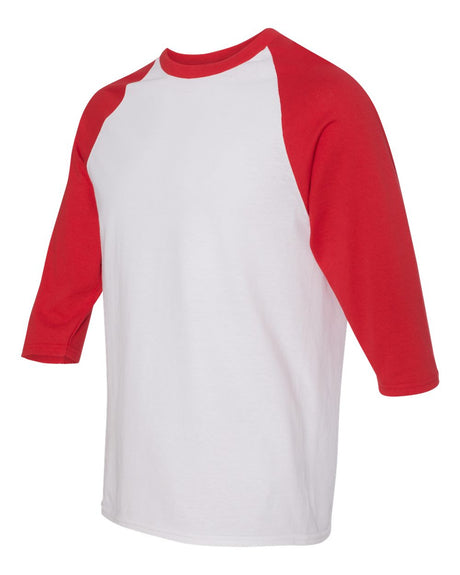 Gildan Heavy Cotton Raglan Three-Quarter Sleeve T-Shirt